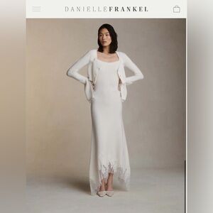 NWT Danielle Frankel Jo Cardigan in Medium - perfect bridal topper
